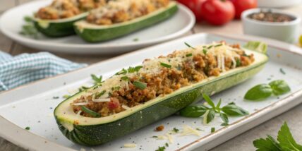 Stuffed Zucchini