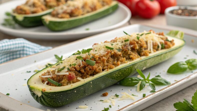 Stuffed Zucchini