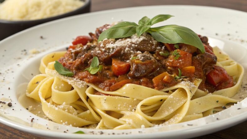 Tagliatelle with Lamb Ragù