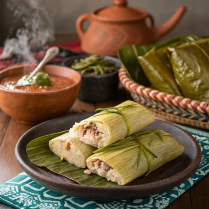 Tamales de Cazón