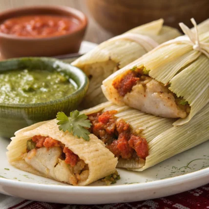 Tamales de Chicharrón