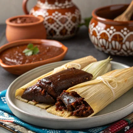 Tamales de Mole