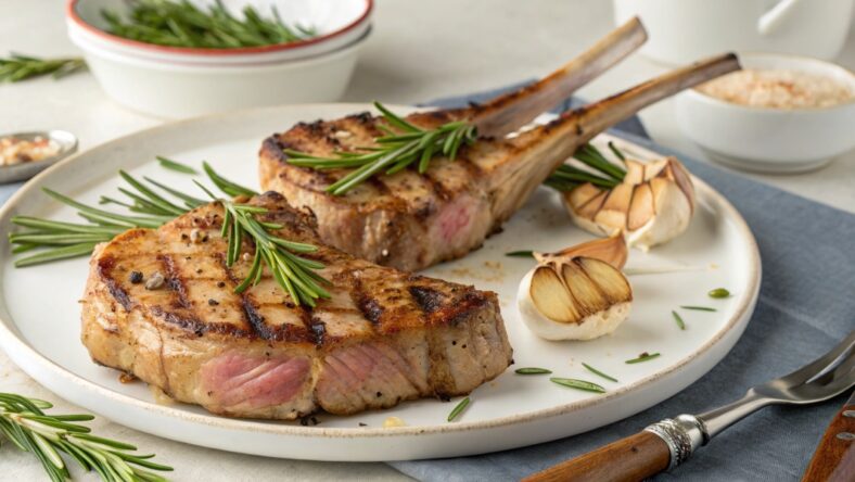 Veal Chops with Rosemary