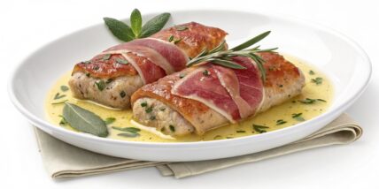 Veal Saltimbocca with Prosciutto