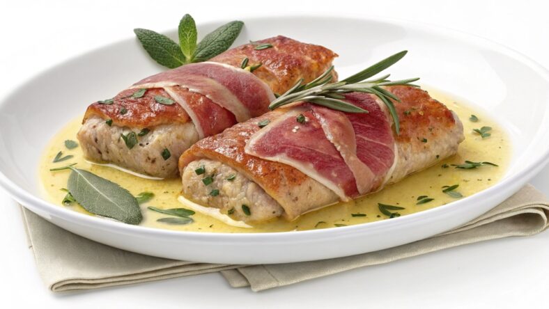 Veal Saltimbocca with Prosciutto