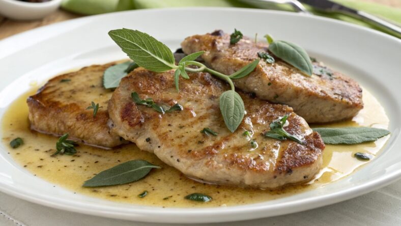 Veal Scallopini with Sage