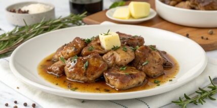 Veal Sweetbreads with Marsala