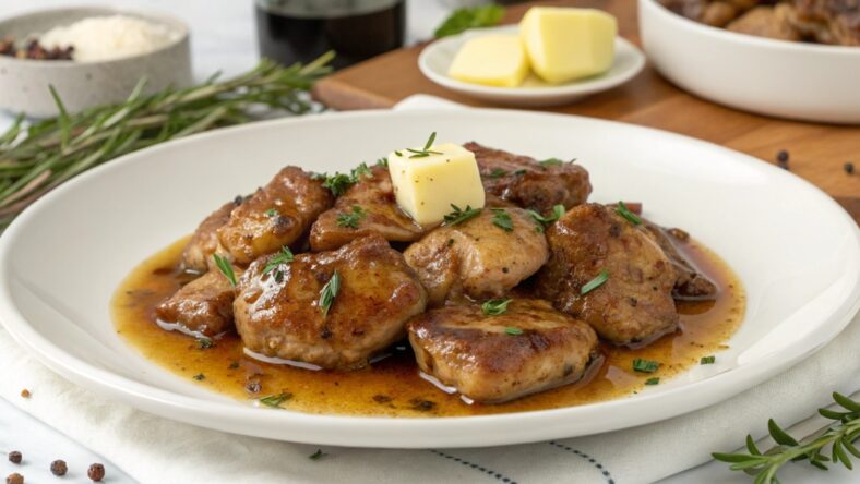 Veal Sweetbreads with Marsala