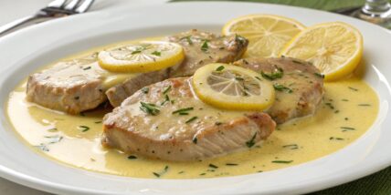 Veal with Cream and Lemon