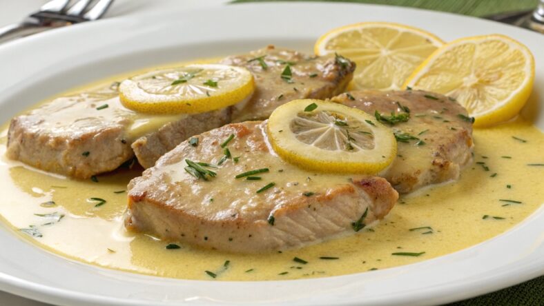 Veal with Cream and Lemon