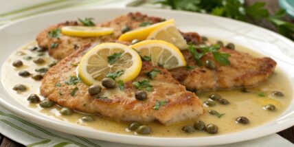 Veal with Lemon and Capers