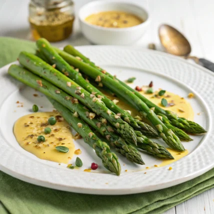 Asperges Vertes à la Vinaigrette